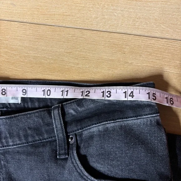 Abercrombie & Fitch The 90s Slim Straight Ultra High Rise Black Jeans size 10/30 - Picture 11 of 14